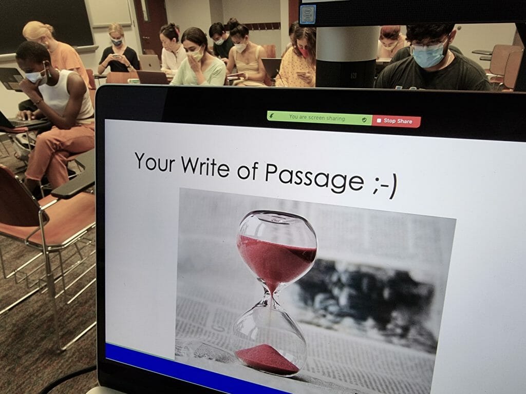 Your Write of Passage